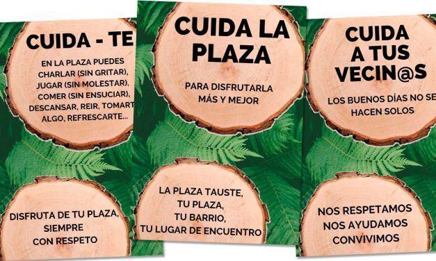 Jornada reivindicativa infantil por el cuidado de la plaza Tauste