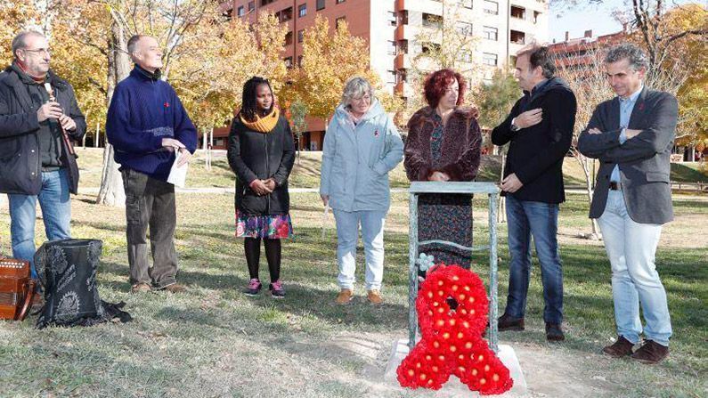 Una placa recordará a las víctimas del SIDA en el Parque Bruil