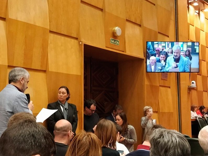 FABZ y entidades sociales: intervención en el pleno del 30/01/2019