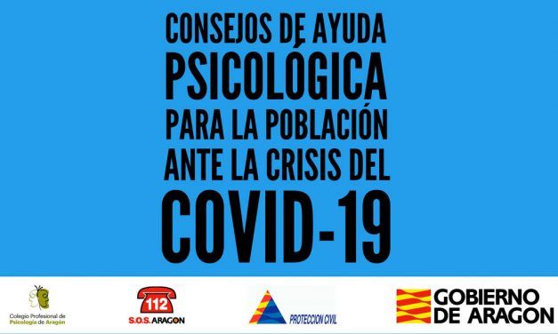 Ayuda psicológica en tiempos de coronavirus