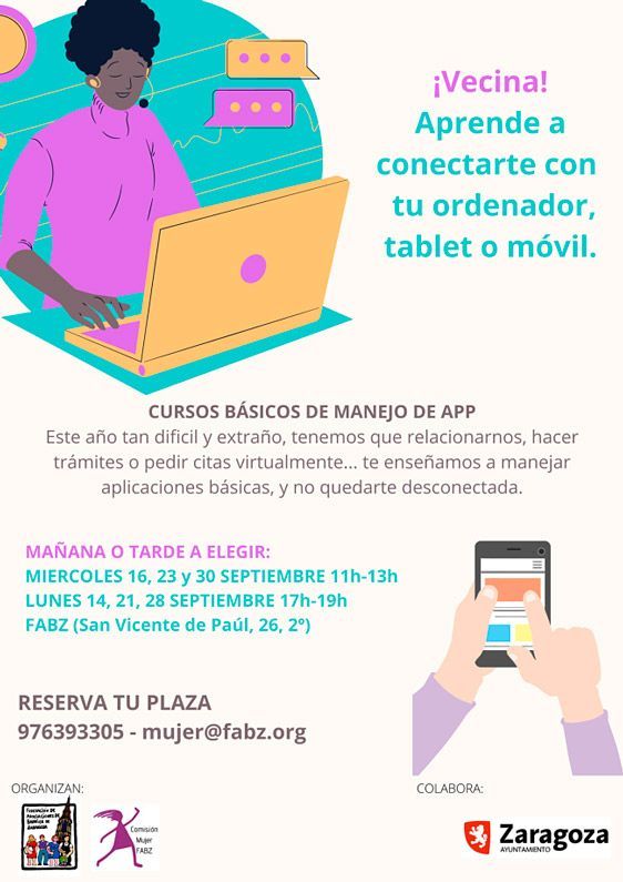 Cursos de app para mujeres FABZ