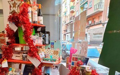 Cesta de Navidad del proyecto Bolsa de Material Escolar
