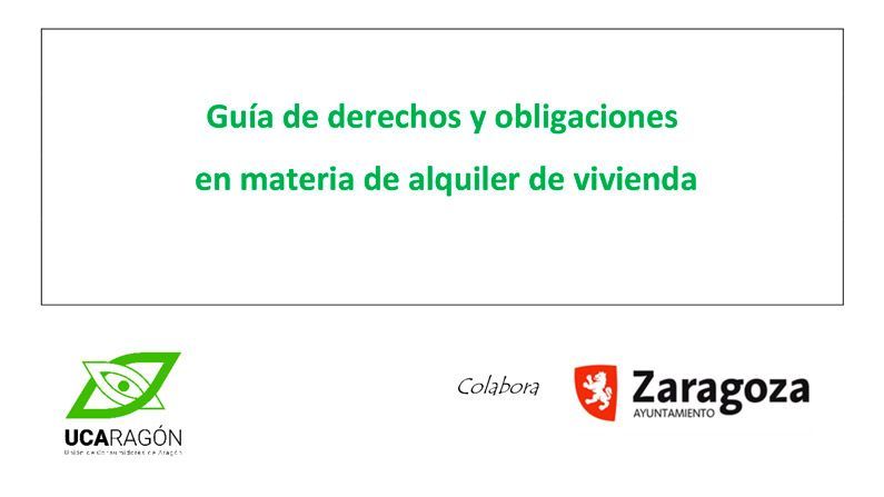 UCAragón asesora a colectivos vulnerables en alquiler de vivienda