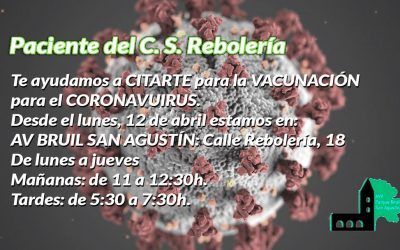 Te ayudamos a citarte para la vacunación