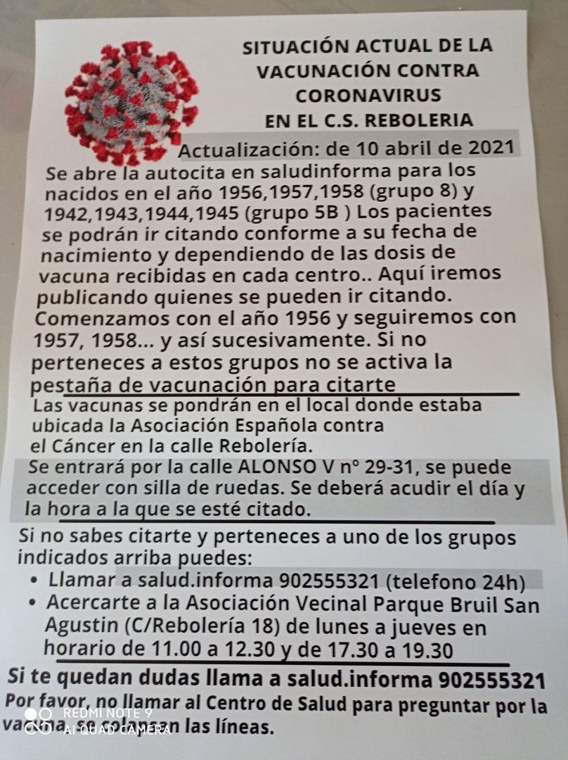 Vacunación Covid ABR 21