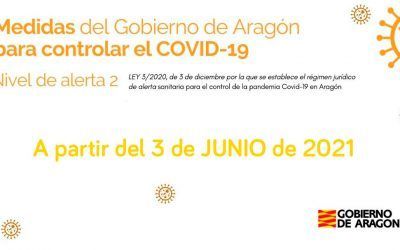 Medidas vigentes en Aragón contra el Covid a partir del 3 de junio