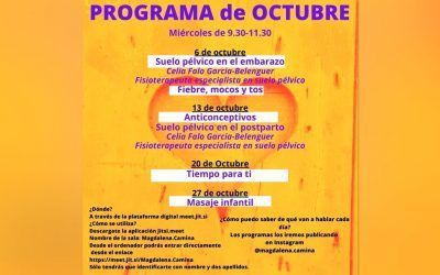 Actividades Magdalena Camina Octubre 2021