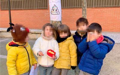 Apoyamos la iniciativa “limpia tu caca” del CEIP Tenerías