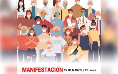 Manifestación Salvemos la Atención Primaria el 27 de marzo