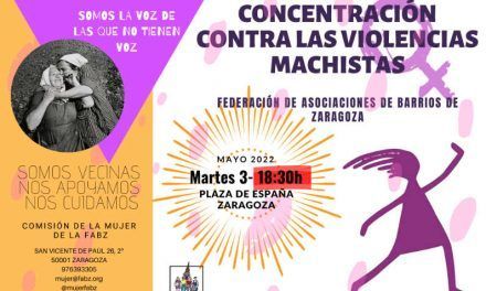 Concentración contra las violencias machistas mayo 2022