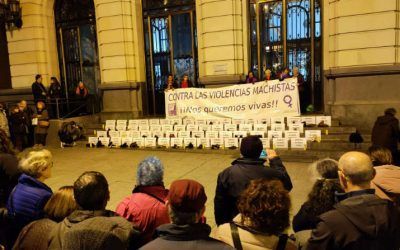 Concentración contra las violencias machistas enero 2023