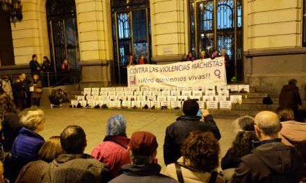 Concentración contra las violencias machistas enero 2023